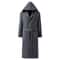 Couple Hooded Waffle Cotton Bathrobe Kimono Lounge Sleepwear Robe Set 6