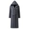 Couple Hooded Waffle Cotton Bathrobe Kimono Lounge Sleepwear Robe Set 9