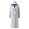 Couple Hooded Waffle Cotton Bathrobe Kimono Lounge Sleepwear Robe Set 11