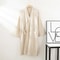 Unisex Cotton Kimono Robe Lightweight Couple Bathrobe Tie Waist Home Lounge Sleepwear 6
