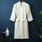 Couple Cotton Terry Waffle Bathrobe Lightweight Long Sleeve Spa Hotel Lounge Robe 12