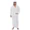 Mens Hooded Flannel Bathrobe Soft Plush Long Lounge Robe Thick Warm Home Sleepwear 8