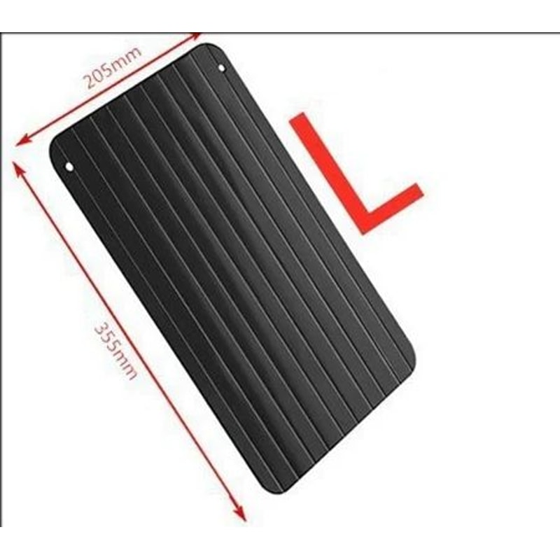 Rapid Defrosting Tray For Frozen Meat Aluminum Thawing Plate For Safe Fast Food Defrosting 8