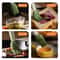 2Piece Silicone BBQ Oil Brush Set HeatResistant Basting Brushes For Grilling Baking Cooking 2