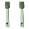 2Piece Silicone BBQ Oil Brush Set HeatResistant Basting Brushes For Grilling Baking Cooking 9