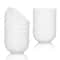 8Pack 10oz Porcelain Bowls Set Premium White Ceramic Bowls For Soup Cereal Salad Pasta 0