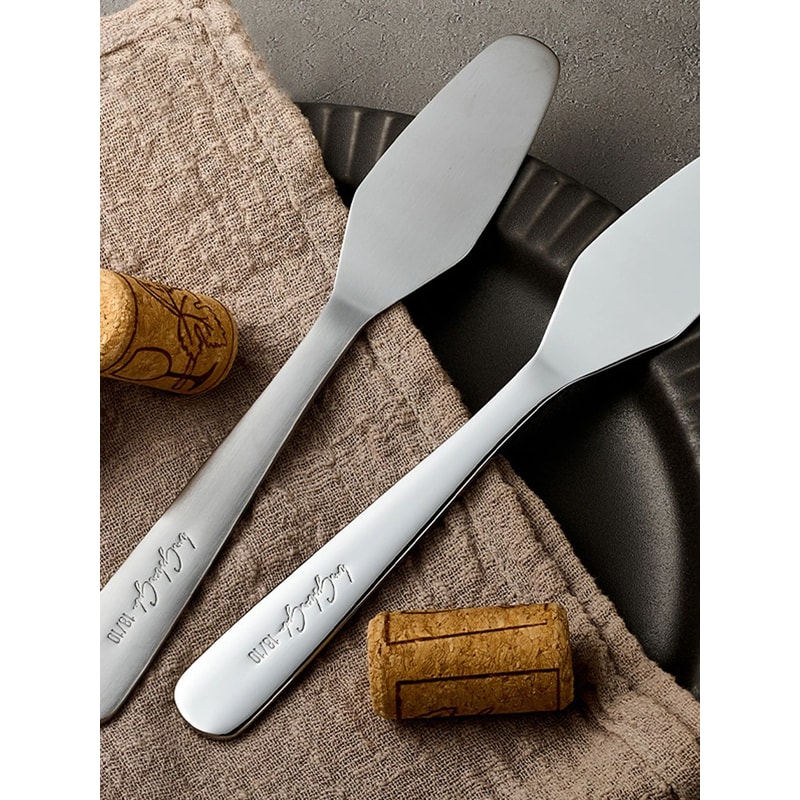 316L Stainless Steel Butter Spreader Knife Multifunction Cheese Jam Bread Cutter Utensil 0