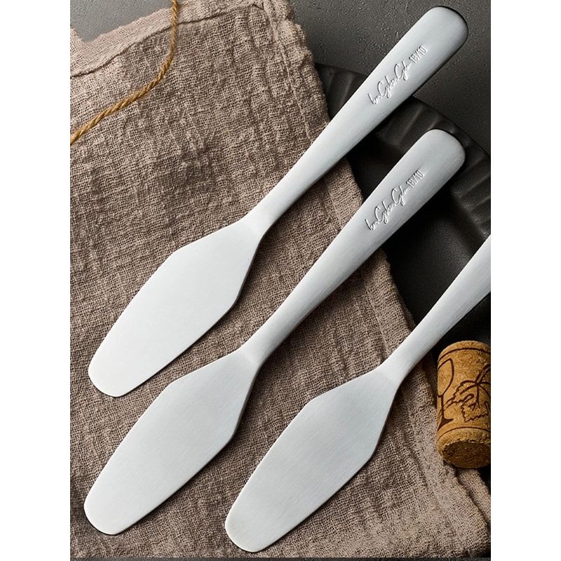 316L Stainless Steel Butter Spreader Knife Multifunction Cheese Jam Bread Cutter Utensil 5