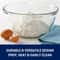 4Qt Durable Glass Mixing Bowl Microwave Safe ShatterResistant Bowl For Baking Mixing Food Storage 0