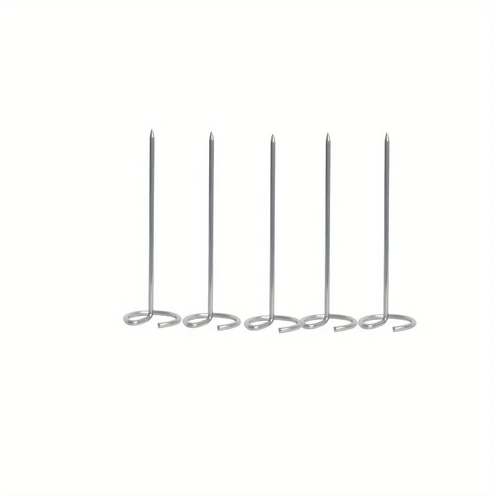 10Piece Stainless Steel Air Fryer Skewers Set 304 BBQ Grill Sticks For Oven Vertical Grill Baking 4