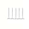 10Piece Stainless Steel Air Fryer Skewers Set 304 BBQ Grill Sticks For Oven Vertical Grill Baking 4