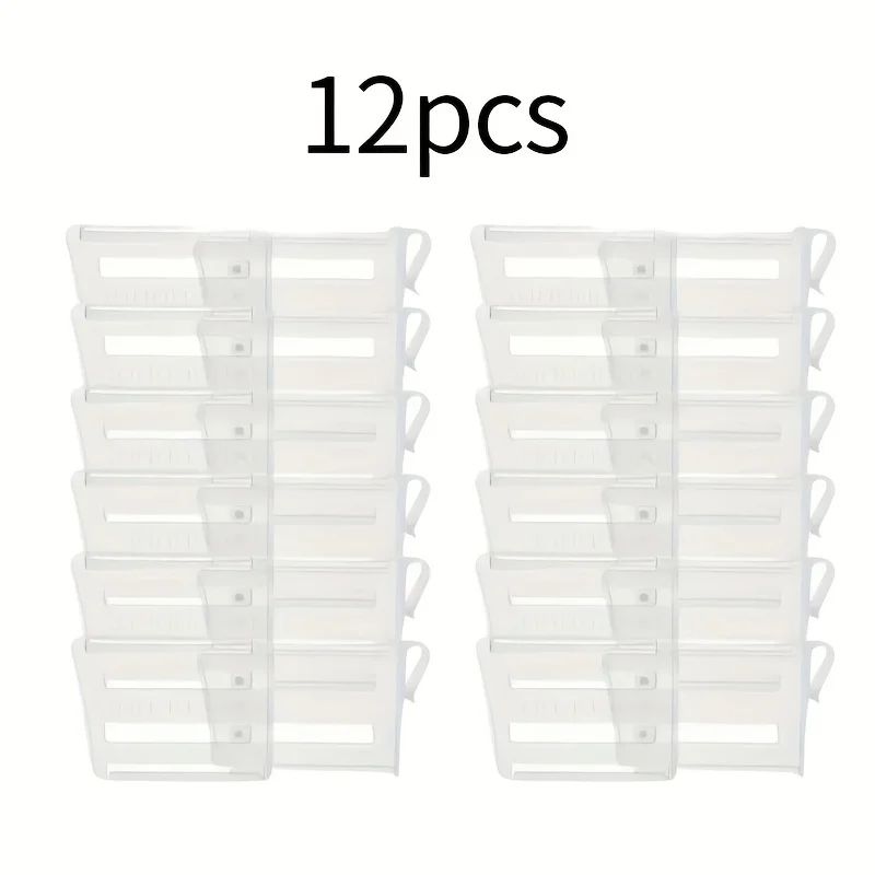 Adjustable Refrigerator Divider Set Expandable Fridge Organizer For Drinks Sauces Storage 8