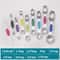9Piece Magnetic Stainless Steel Measuring Spoon Set DoubleEnded Baking Spoons With Engraved Scale 6