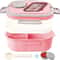 UltraSeal DoubleLayer Insulated Bento Lunch Box Leakproof European Oval Food Container For Adults 5