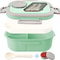UltraSeal DoubleLayer Insulated Bento Lunch Box Leakproof European Oval Food Container For Adults 7