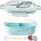 UltraSeal DoubleLayer Insulated Bento Lunch Box Leakproof European Oval Food Container For Adults 3