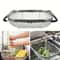 Adjustable Stainless Steel OvertheSink Colander Basket Expandable Mesh Strainer For FruitsVegetabl 0