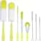 8pcs LongHandled Bottle Cleaning Brush Set MultiSize Cleaner For Bottles Straws Thermoses Kitchen 4