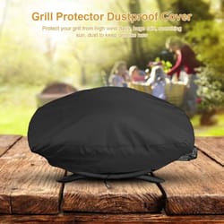 all-weather waterproof grill cover with drawstring for weber q1000 series bbq protection