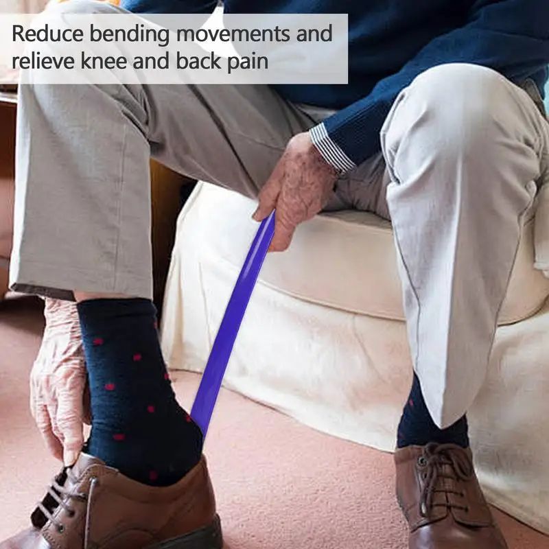 ExtraLong 167in Flexible Shoe Horn With Ergonomic Handle Durable ABS Shoe Lifter For Easy Wear 1