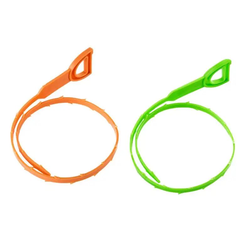 21in Flexible Drain Snake Hair Clog Remover Reusable Auger Tool For Bathroom Kitchen Unclogging 1