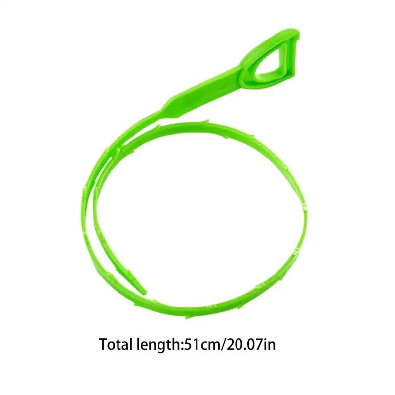 21in Flexible Drain Snake Hair Clog Remover Reusable Auger Tool For Bathroom Kitchen Unclogging 6
