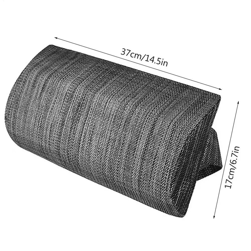 Adjustable Pool Lounge Chair Pillow With Strap Breathable Teslin Headrest Cushion For Outdoor Rela