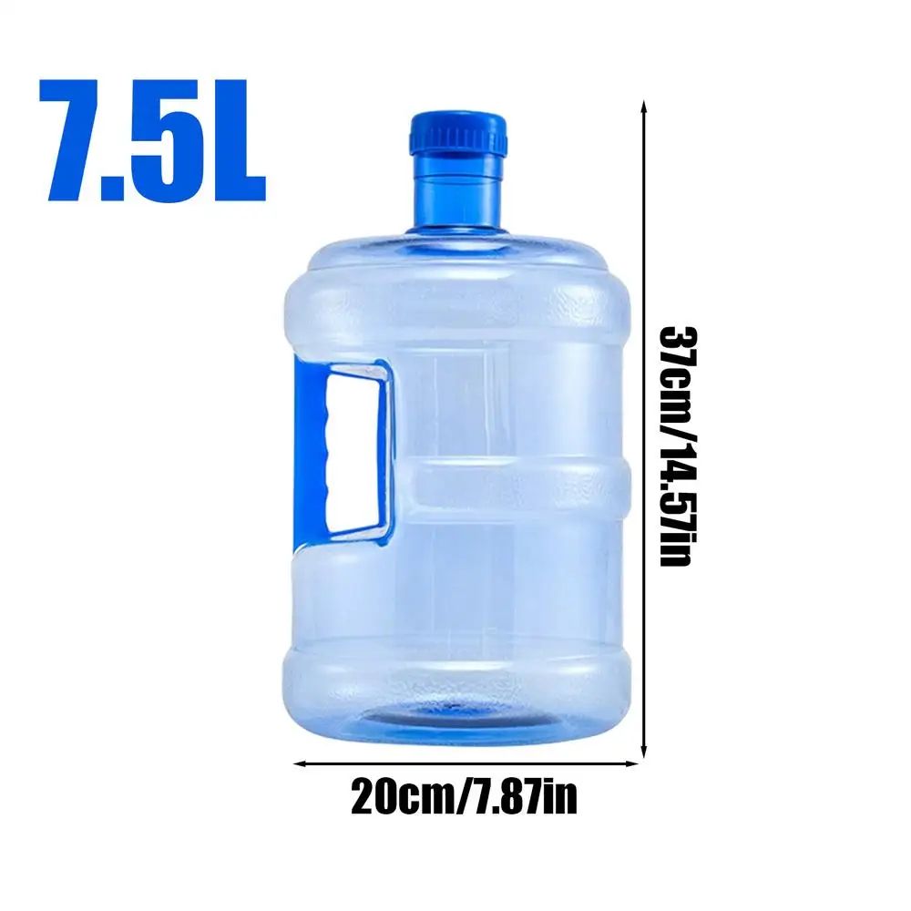 Portable Camping Water Jug 5L75L With Handle Durable PET Water Storage Container For Outdoor Trav 7