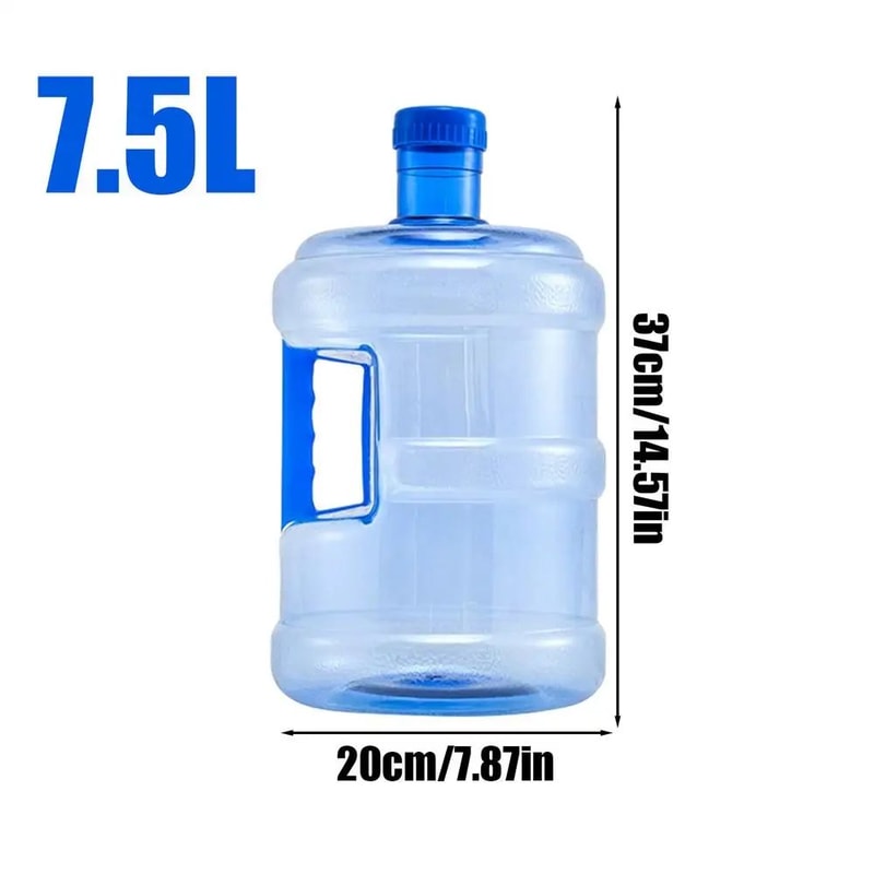Portable Camping Water Jug 5L75L With Handle Durable PET Water Storage Container For Outdoor Trav 7