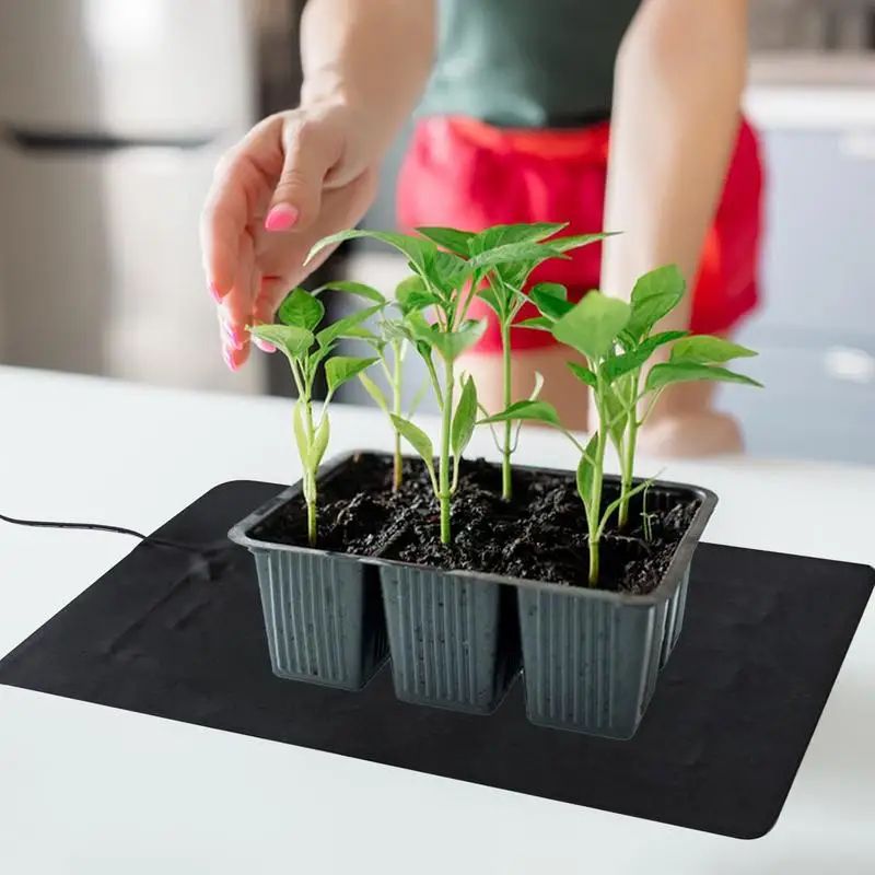 USB Plant Heating Mat 113F122F Waterproof Seedling Heat Pad For Indoor Gardening Hydroponics 3