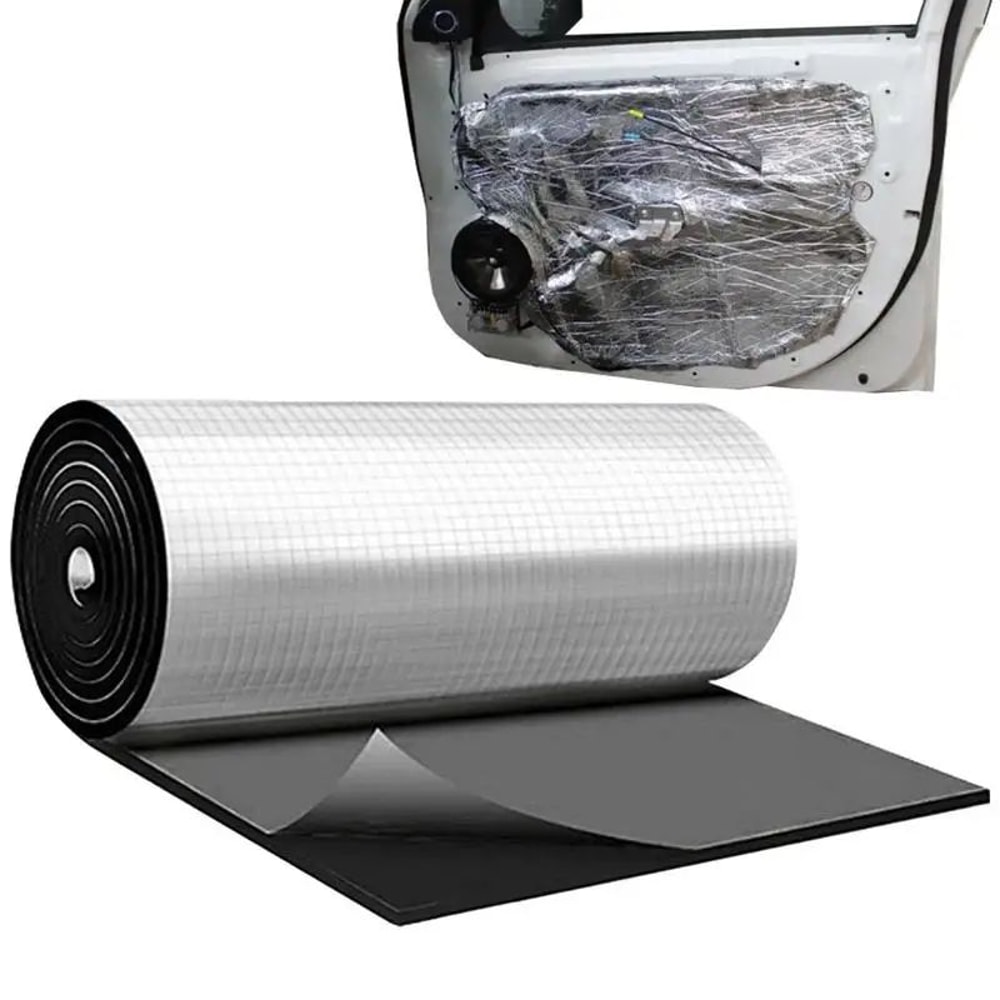 SelfAdhesive Car Sound Deadening Mat Heat Noise Insulation Pad For Hood Doors Roof 520mm 2