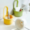 Sink Hanging Drain Basket With Openable Bottom Kitchen Garbage Strainer Quick Drain Organizer 4