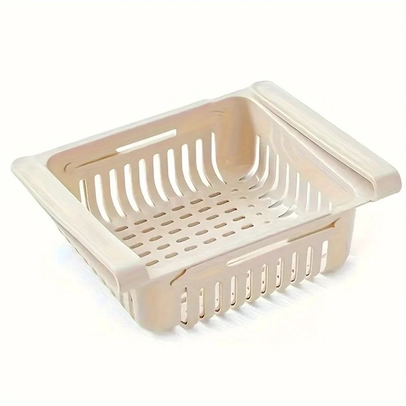 Adjustable Refrigerator Drawer Organizer Expandable Fridge Shelf Storage Bin For Kitchen Organizat 5