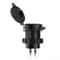 QC30 Dual USB Car Charger Socket With Voltmeter Waterproof Fast Charging 12V 24V Power Outlet 2