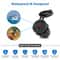 QC30 Dual USB Car Charger Socket With Voltmeter Waterproof Fast Charging 12V 24V Power Outlet 3