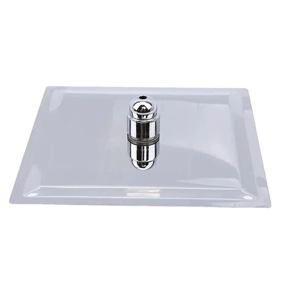AquaFlow UltraThin Stainless Steel Rainfall Shower Head High Pressure Square Round 7