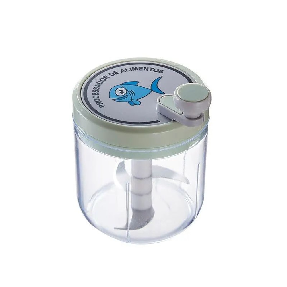 QuickPull 5in1 Manual Food Chopper Vegetable Onion Garlic Crusher Pull Mincer Blender Kitchen Gadge 9