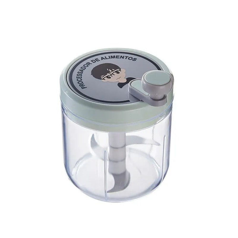 QuickPull 5in1 Manual Food Chopper Vegetable Onion Garlic Crusher Pull Mincer Blender Kitchen Gadge 10