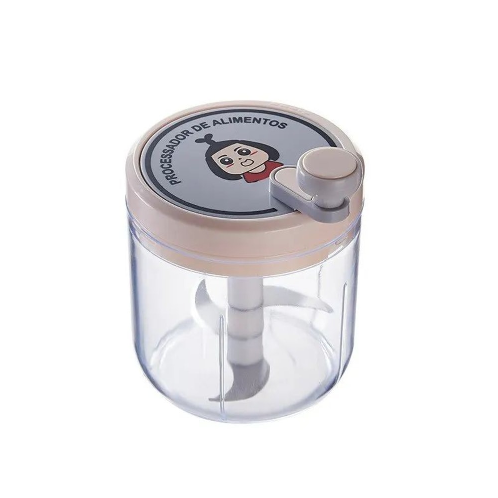 QuickPull 5in1 Manual Food Chopper Vegetable Onion Garlic Crusher Pull Mincer Blender Kitchen Gadge 11