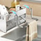 SteelDry Stainless Steel Sink Storage Rack LargeCapacity Sponge Dishcloth Organizer 1