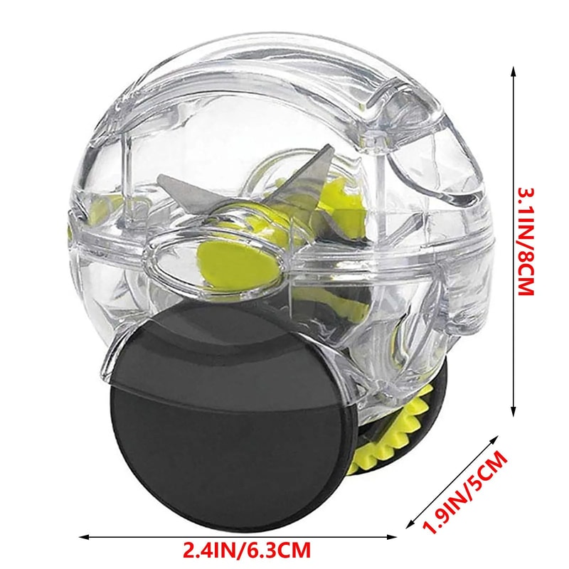 Effortless Rolling Garlic Crusher Ginger Mincer Tool Manual Garlic Chopper Kitchen Gadget 5