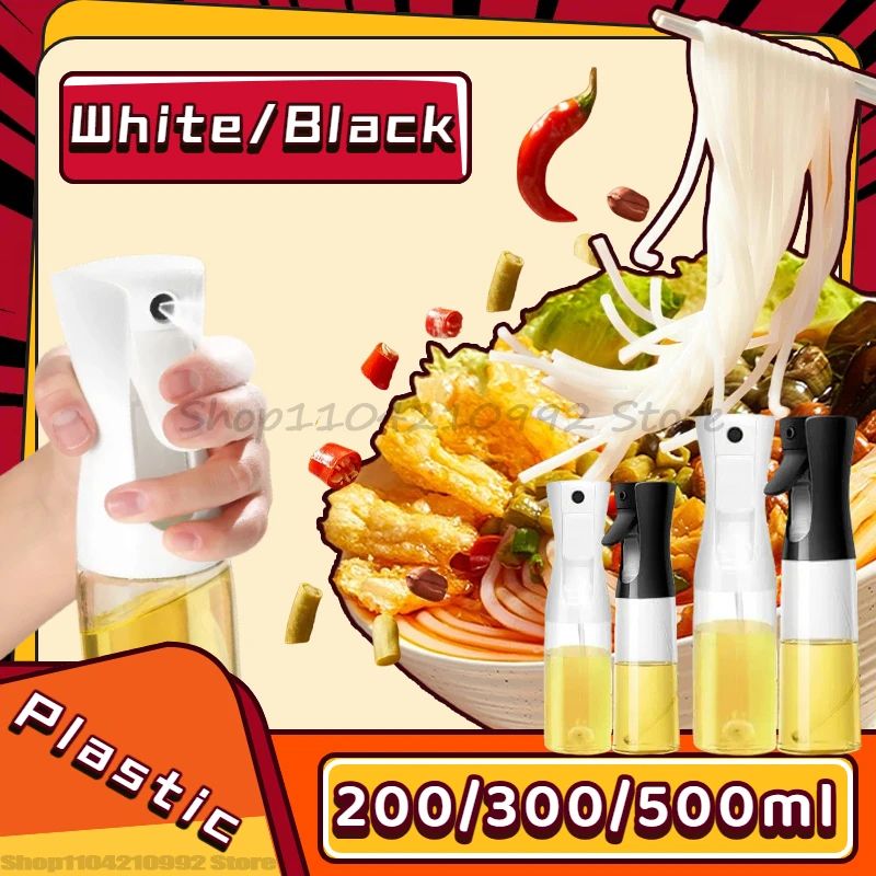 2in1 Oil Sprayer Dispenser Bottle Kitchen BBQ Cooking Oil Spray Bottle 4