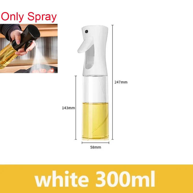 2in1 Oil Sprayer Dispenser Bottle Kitchen BBQ Cooking Oil Spray Bottle 15