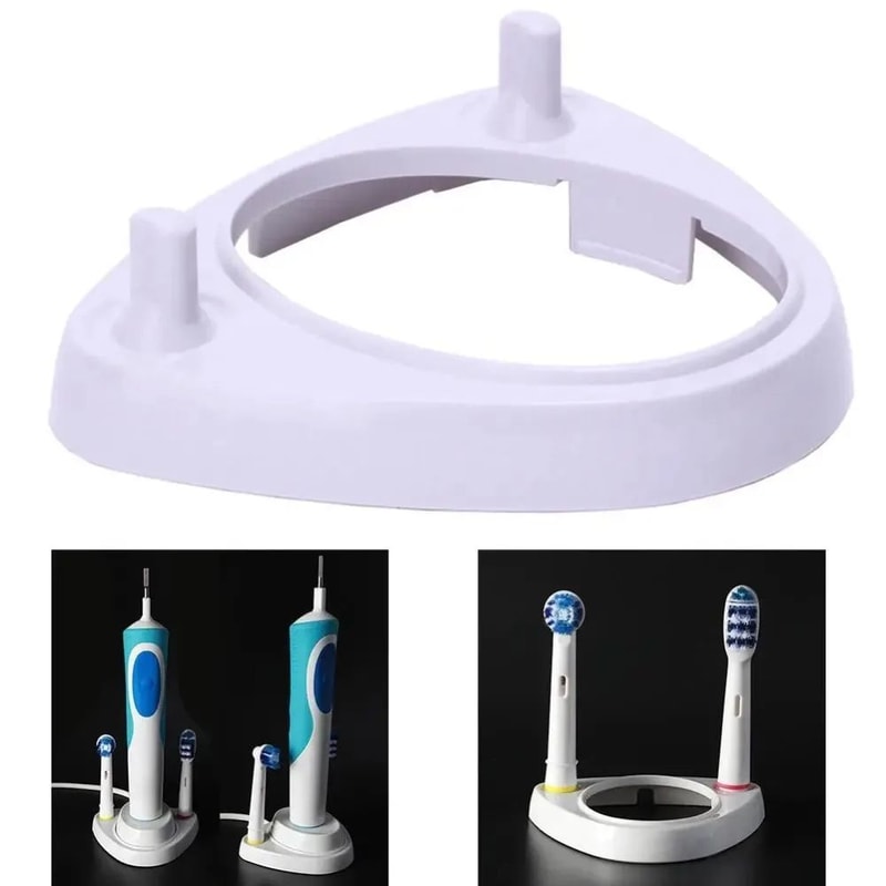 Electric Toothbrush Stand Brush Head Holder For OralB Compact Bathroom Organizer Base 0