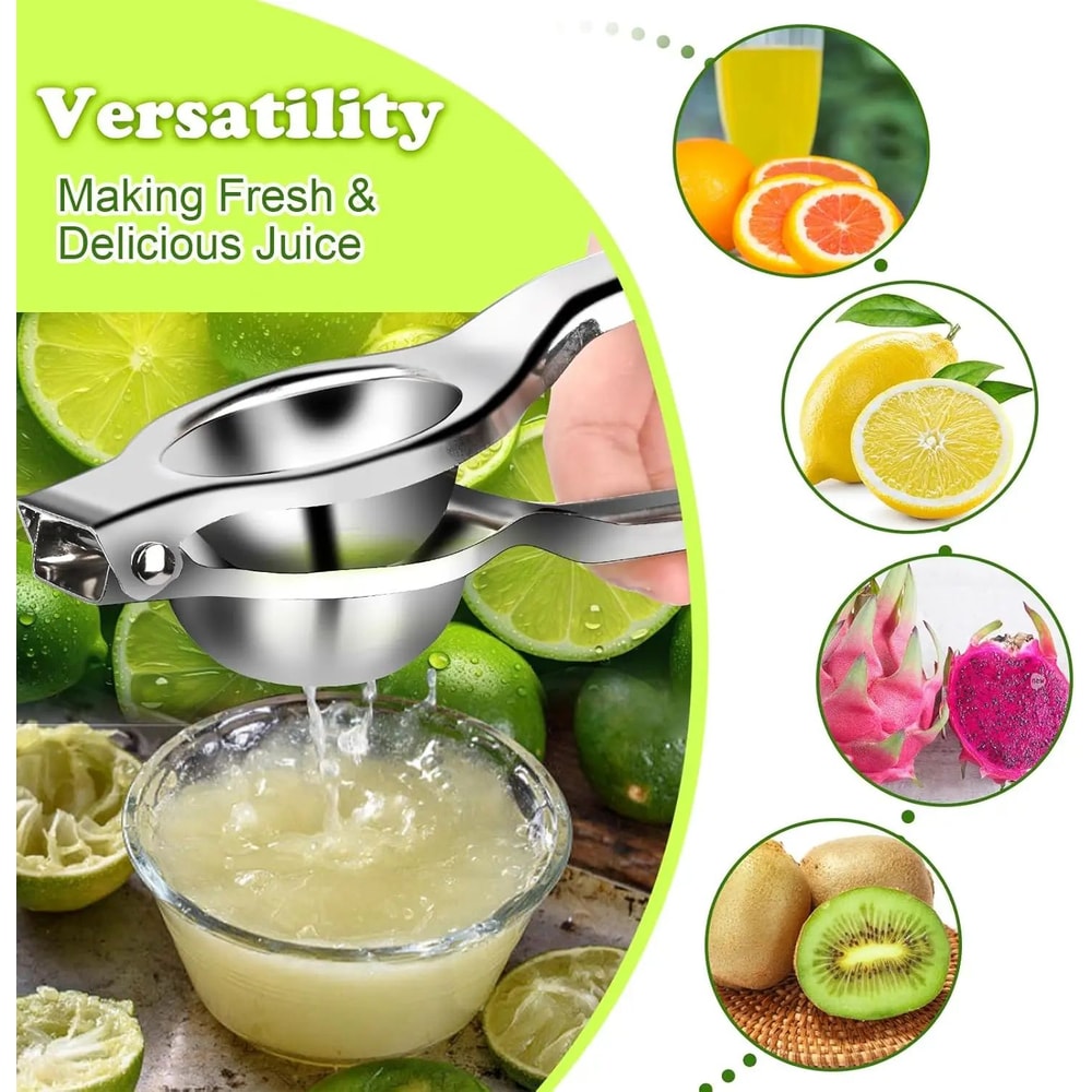 Stainless Steel Lemon Squeezer Manual Citrus Juicer Press For Orange Fruit Extraction 2