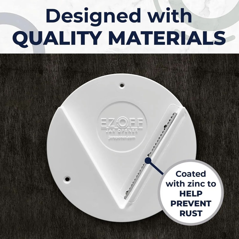 Under Cabinet Jar Opener Easy Grip Lid Opener For Seniors Arthritis Weak Hands 4