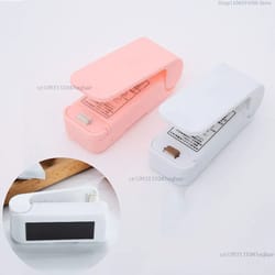 mini heat bag sealer – portable plastic food sealing machine for snack storage