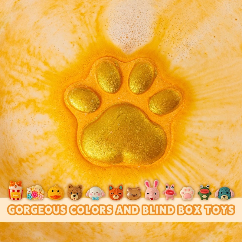 12pcs Paw Patrol Bath Bombs For Kids With Surprise Toys Bubble Bath Gift Set 3