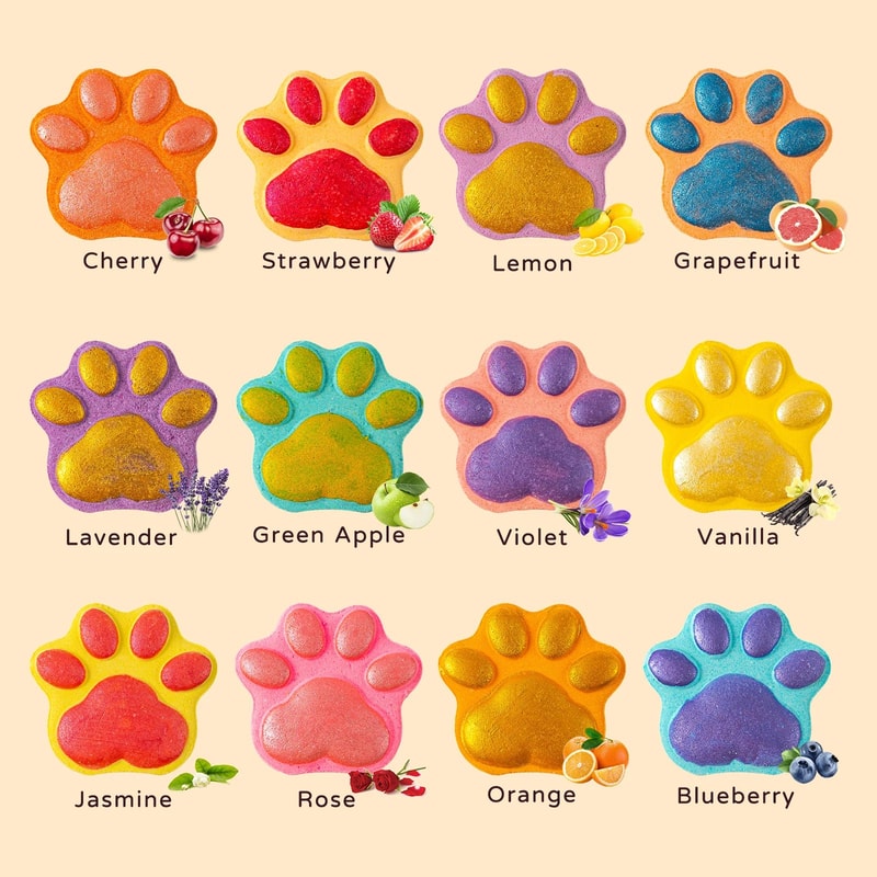 12pcs Paw Patrol Bath Bombs For Kids With Surprise Toys Bubble Bath Gift Set 1