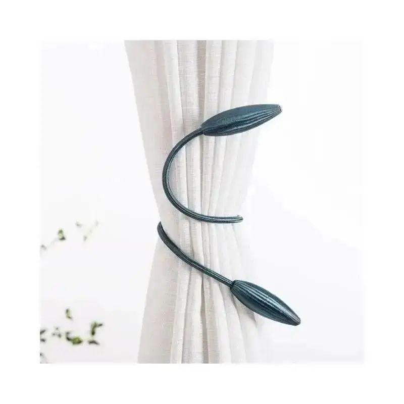 Magnetic Curtain Tieback Rope NoDrill Curtain Buckle Strap For Modern Home Decor 5